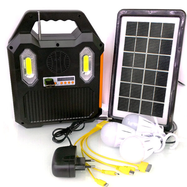 AT-9028B DAT solar charging lighting system kits with MP3 and radio ...