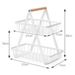 Metallic 2tier Multifunctional organizer  - Image 4