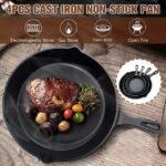 Cast iron frying pan set - Image 2