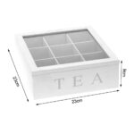 Bamboo Tea Bag Organizer - Image 4