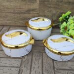 Set of 3 insulated Hotpots