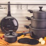 12pcs Granite cookware sets eden