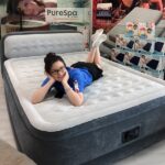 Intex ultra plush headboard inflatable mattress - Image 2