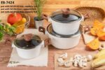 8pcs Edenberg granite cookware - Image 2