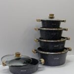 15PCS QUALITY GRANITE COOKWARE SET