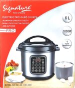Signature electric pressure cooker