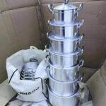 Aluminium cooking pot