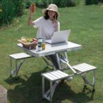 Portable picnic table set - Image 3