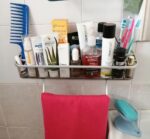 Bathroom organizer with hanger - Image 2