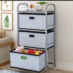 multipurpose storage rack with drawers