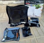 36pcs Shapely Dinner set (plain) - Image 2