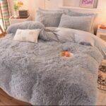 Velvet plush Fluffy Duvet set*