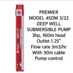 Premier submersible pump 3hp