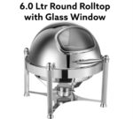 Round roll top with glass window