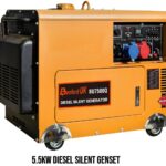 5.5kw diesel Silent Genset