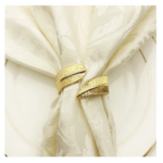 Napkin &golden rings - Image 4