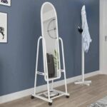 Dressing Mirror with Wheels