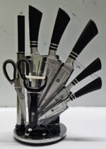Knife Set With 360 Degree Rotating Stand - Image 3