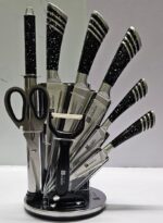 Knife Set With 360 Degree Rotating Stand - Image 4
