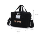 Insulated canvas lunch bag - Image 3