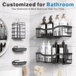 5pcs set Shower caddy shelf/Bathroom organizer - Image 4
