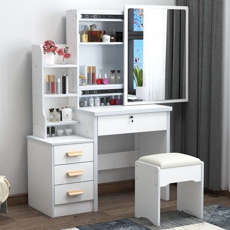 IMG-20240501-WA0121 Dressing table with sliding mirror - Image 1