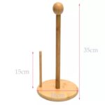 Bamboo Wood Tissue Holder - Image 3