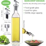 Glass oil dispenser