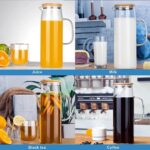 Heat resistant glass jug