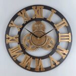 Roman Vintage Gear wall Clock - Image 2