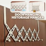 Behind the door hanger 