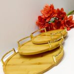 Bamboo serving tray
