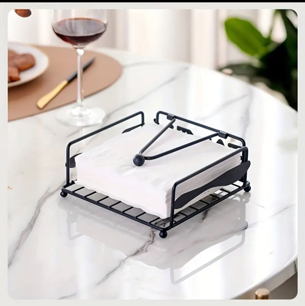 Iron Tissue Holder Napkin Box – Classic Merchants