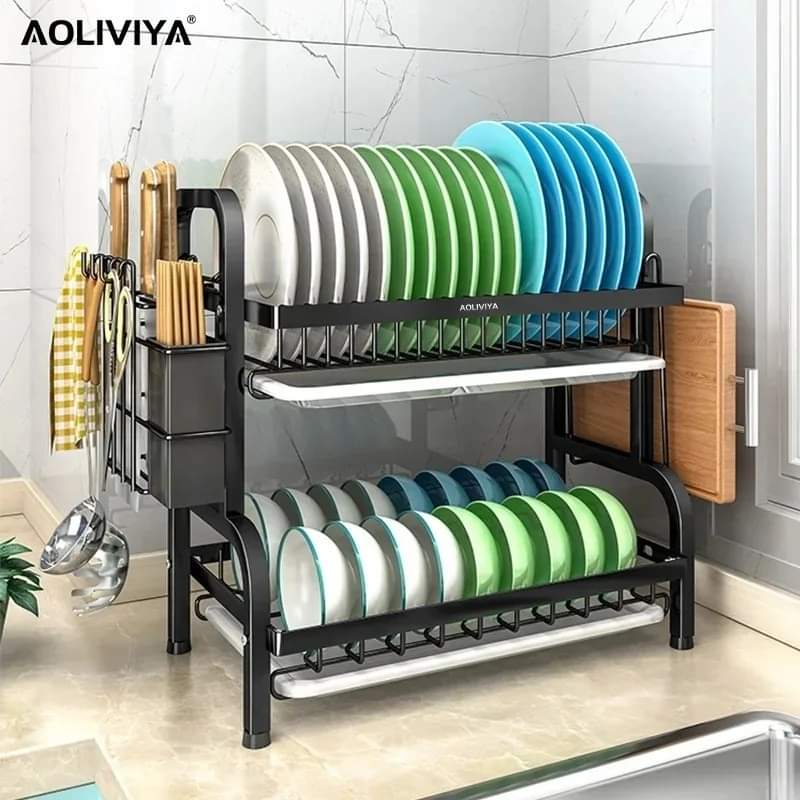 IMG-20240708-WA2158 2 tier Dish rack - Image 1