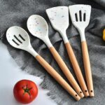 marble silicone spoon set - Image 2