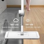 2 in 1 360°Rotating flat mop with extra mop pads - Image 3