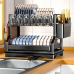 2 tier carbon steel dish drying rack - Image 4