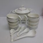 15PCS SOUP CERAMIC SET - Image 2