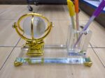 Crystal Handshake Office pen organizer - Image 2
