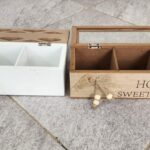 wooden teabag / coffee organizer