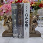 Thinking Man Bookends Heavy Resin statue Decor 