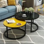 Glass Nesting table