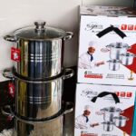 Stainless sufuria set