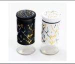 marble coated salt shakers 