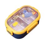 Bento lunch box with 2 compartment - Image 3