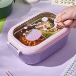 Bento lunch box with 2 compartment - Image 2