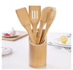 Bamboo cooking tools set - Image 5