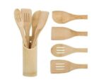Bamboo cooking tools set - Image 4