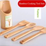 Bamboo cooking tools set - Image 3