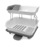 2-tier Plastic Dish Bowl Drainer Rack - Image 4